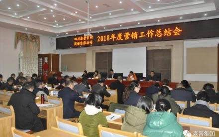 2018年度营销工作总结会
