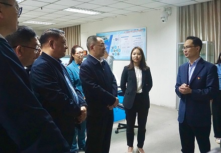 四川省政协社法委副主任郭彦率队莅临四川森普管材股份有限公司调研