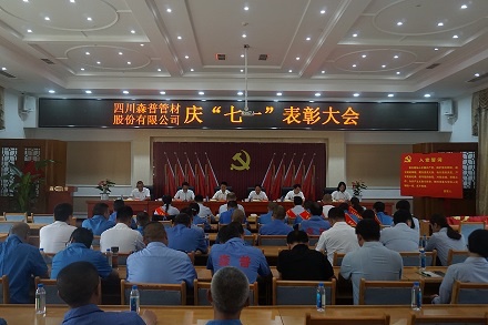 四川森普管材股份有限公司开展迎“七一”建党节系列活动