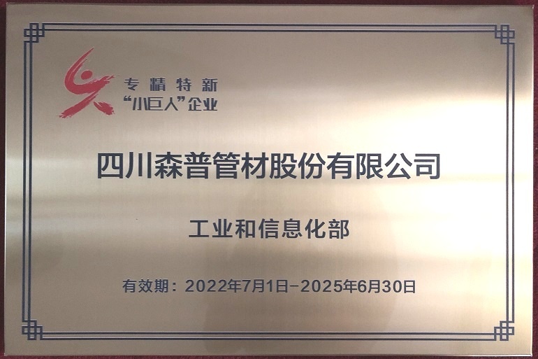 专精特新“小巨人”企业